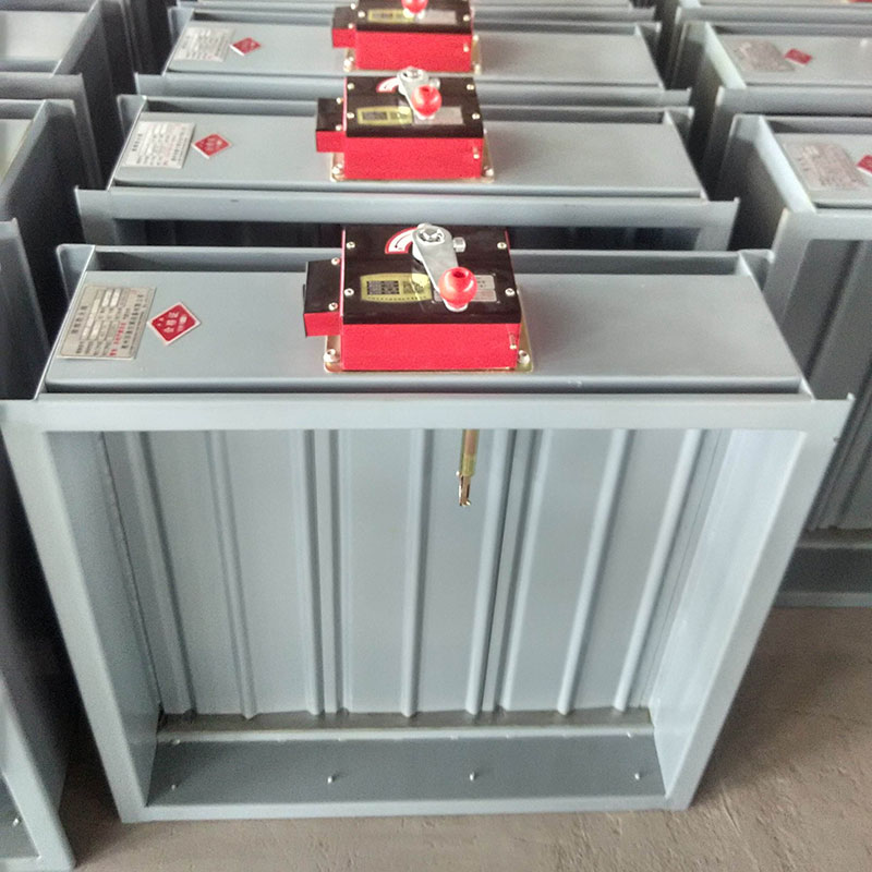 山東中南科萊空調(diào)設備有限公司防火閥安裝案例