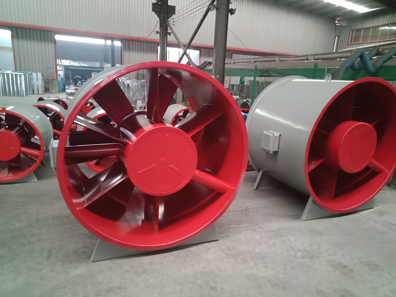 山東中南科萊車間排煙風(fēng)機(jī)HTF實(shí)景拍攝連云港昆